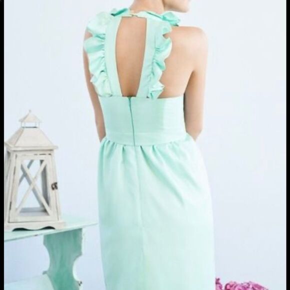 Kirribilla Tinsley Dress. Color Mint. 100% Silk. Size 8. New With Tags. - Picture 2 of 13